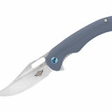 Olight Splint Folding Knife - 3.96 Inch Blade - Straight Edge - G10 Handle - Gray or Black