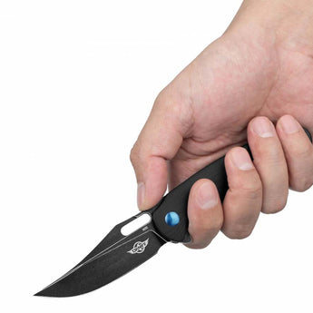 Olight Splint Folding Knife - 3.96 Inch Blade - Straight Edge - G10 Handle - Gray or Black