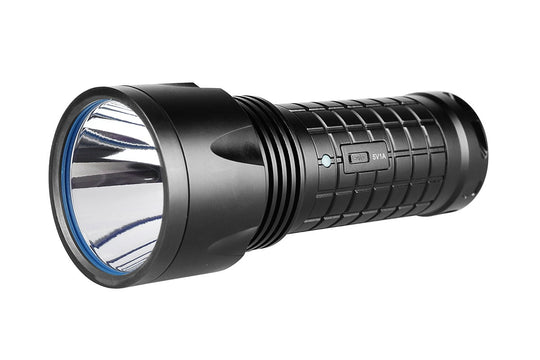 Olight SR52 Intimidator Rechargeable Flashlight - CREE XM-L2 LED - 1200 Lumens - Uses 6 x CR123A or 3 x 18650
