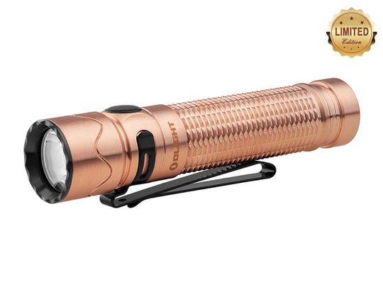 Olight Warrior Mini 2 Cu Rechargeable LED Flashlight - 1750 Lumens - Includes 1 x 18650 - Copper