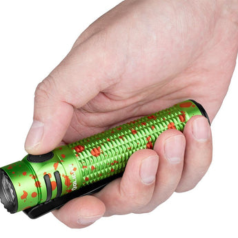 Olight Warrior Mini 3 Rechargeable LED Flashlight - 1750 Lumens - Includes 1 x 18650 - Black, Forest Gradient, Midnight Horizon, Desert Tan, or Zombie Green