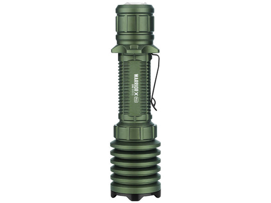 Olight Warrior X Pro Rechargeable Tactical LED Flashlight - Neutral White LED - 2250 Lumens - Includes 1 x 21700 - Olive Drab Green