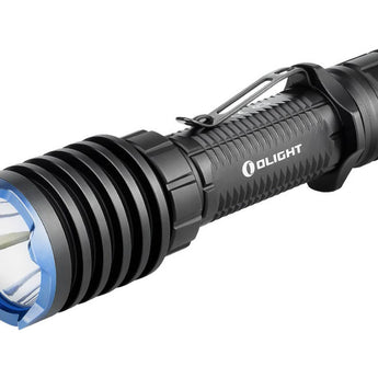 Olight Warrior X Pro Rechargeable Tactical LED Flashlight - Neutral White LED - 2100 Lumens - CREE XHP35 - Includes 1 x 21700 - Black