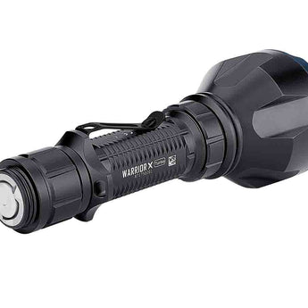Olight Warrior X Turbo Extreme Distance Rechargeable LED Flashlight - 1100 Lumens - Includes 1 x 21700 - Black