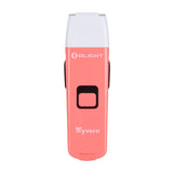 Olight Wyvern Rechargeable LED Bike Light - 300 Lumens - Uses Li-ion Battery Pack - Pink or Blue