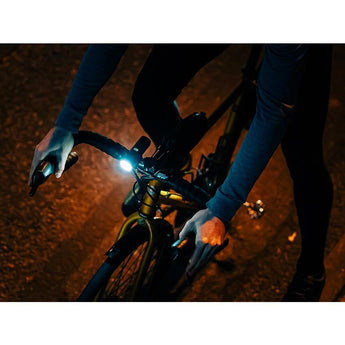 Olight ZX Pro USB-C Rechargeable LED Bike Light - 350 Lumens - Uses Built-in 1600mAh Li-ion Battery Pack
