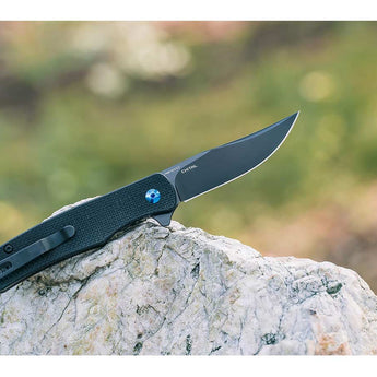 Olight Chital Folding Knife - G10 Handle - D2 Blade - Black