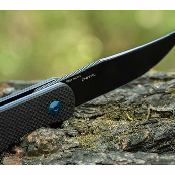 Olight Chital Folding Knife - G10 Handle - D2 Blade - Black