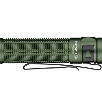 Olight Baton 3 Pro Rechargeable LED Flashlight - 1500 Lumens - Includes 1 x 18650 - Multiple Color and Limited Edition Options Available