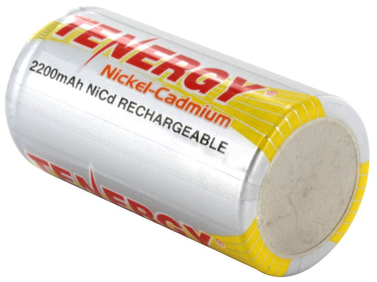 Tenergy 20300-1 Sub C Battery - View of Negative Terminal