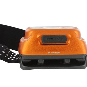 Nitecore NU31 USB-C Rechargeable LED Headlamp - 550 Lumens - Uses Built-in 1800mAh Li-ion Battery Pack - Grey, Blue, or Orange