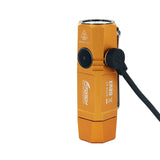 Fitorch ER20, Orange - Magnetic Charge Cable Plugged In