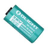 Olight IMR RCR123A / 16340 650mAh 3.7V Protected Lithium Ion (Li-ion) Button Top Battery for the Perun 2 Mini and Baton 4
