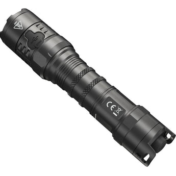Nitecore P23i USB-C Rechargeable Tactical LED Flashlight - 3000 Lumens - Luminus SFT-70 - Includes 1 x 21700