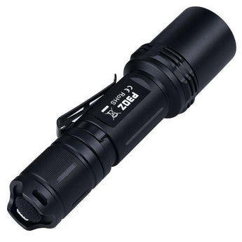 Fitorch P30Z Adjustable Beam LED Flashlight - CREE XP-L - 750 Lumens - Uses 1 x 18650 (included) or 2 x CR123A