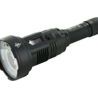 Nitecore P35i USB-C Rechargeable Dual Beam LEP Flashlight - 6 x CREE XP-G3 and 1 x LEP - 3000 Lumens - Includes 1 x 21700