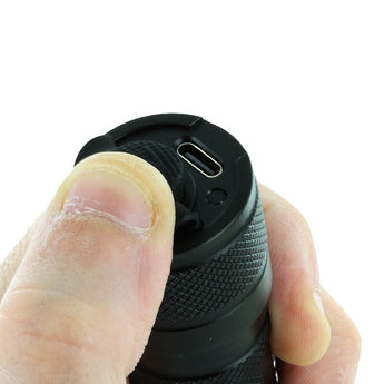 Nitecore P35i USB-C Rechargeable Dual Beam LEP Flashlight - 6 x CREE XP-G3 and 1 x LEP - 3000 Lumens - Includes 1 x 21700