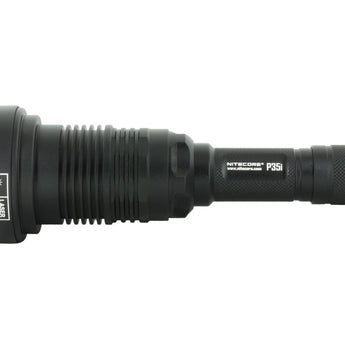 Nitecore P35i USB-C Rechargeable Dual Beam LEP Flashlight - 6 x CREE XP-G3 and 1 x LEP - 3000 Lumens - Includes 1 x 21700