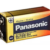 Panasonic Industrial 6LF22XWA 9V Alkaline Battery with Snap Connector - Bulk