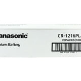 Panasonic CR1216 3V Lithium Coin Cell - Box of 100