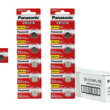 Panasonic CR1216 25mAh 3V Lithium Primary (LiMnO2) Coin Cell Battery - 1 Piece Tear Strip, Sold Individually