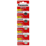 Panasonic CR1216 25mAh 3V Lithium Primary (LiMnO2) Coin Cell Battery - 1 Piece Tear Strip, Sold Individually