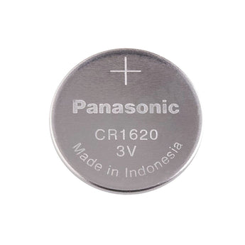 Panasonic CR1620 75mAh 3V Lithium (LiMnO2) Coin Cell Battery - Bulk
