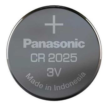 Panasonic CR2025 165mAh 3V Lithium Primary (LiMnO2) Coin Cell Battery - Bulk