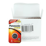 Panasonic CR2025 165mAh 3V Lithium (LiMnO2) Coin Cell Battery - 1 Piece Narrow Size Carded Packaging