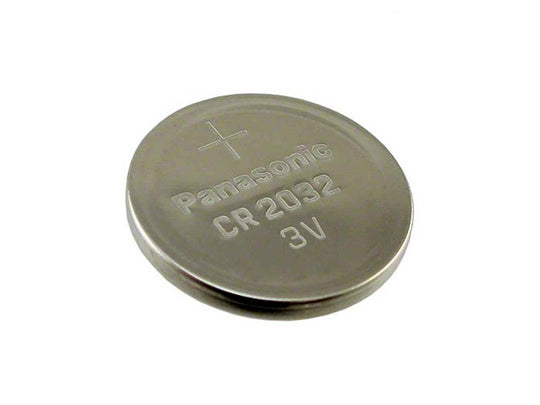 Panasonic CR2032 220mAh 3V Lithium Primary (LiMnO2) Coin Cell Battery - Bulk