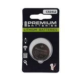 Panasonic CR2412 100mAh 3V Lithium (LiMNO2) Coin Cell Batteries - 1 Piece Blister Pack