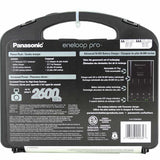 Panasonic Eneloop Pro Power Pack - 4-Channel Charger, 8 x Eneloop Pro AA, 2 x Eneloop Pro AAA Batteries (K-KJ17KHC82A)