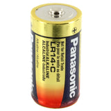 Panasonic Industrial LR14XWA-BB (150 Pack) Alkaline 1.5V C-cell Button Top Battery - Bulk (LR14XWA/BB) - Case of 150