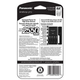 Panasonic Eneloop Pro Advanced Charger with 4 x 2550mAh NiMH Low Self Discharge AA Batteries (K-KJ75KHC4BA)
