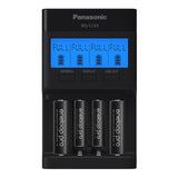 Panasonic Eneloop BQ-CC65 Charger with 4 x 950mAh NiMH Low Self Discharge AAA Batteries (K-KJ65K3A4BA)