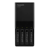 Panasonic Eneloop BQ-CC87 Charger with 4 x 2550mAh NiMH Low Self Discharge AA Batteries (K-KJ87KHA4BA)