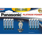 Panasonic Platinum Power AAA Alkaline Batteries - Package Shot