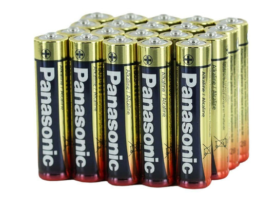 Panasonic Industrial Alkaline AAA 20 Pack