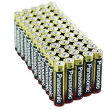 Panasonic Industrial LR03XWA-B Alkaline 1.5V AAA Button Top Battery - Bulk (LR03XWA/B)