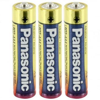 Panasonic Industrial Alkaline 1.5V AAA Batteries - Main Image