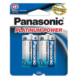 Panasonic Platinum Power C Alkaline Batteries - Package Shot