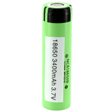 Panasonic NCR 18650 3200mAh 3.7V Unprotected High-Drain 4.87A Lithium Ion (Li-ion) Flat Top Battery - Boxed