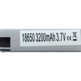 Panasonic NCR18650BD 3180mAh 3.6V Unprotected 10A Lithium Ion (Li-ion) Flat Top Battery - Boxed