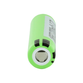 Panasonic NCR18650BE 3200mAh 3.7V Unprotected High-Drain 10A Lithium Ion (Li-ion) Flat Top Battery - 2 Pieces