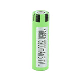 Panasonic NCR18650BE 3200mAh 3.7V Unprotected High-Drain 10A Lithium Ion (Li-ion) Flat Top Battery - 2 Pieces
