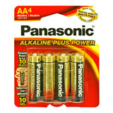 panasonic plus power aa 4 pack retail card