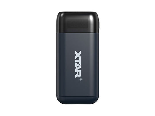 XTAR PB2SL Portable Li-ion Charger and Powerbank - Black, Blue, or Red
