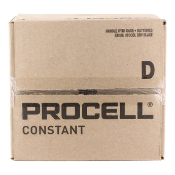 Duracell Procell PC1300 D-cell Brown Box of Batteries