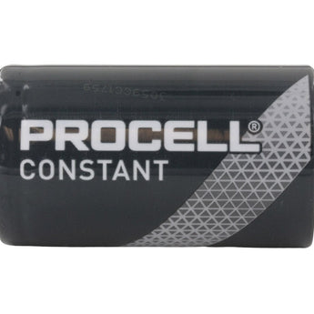 Duracell Procell PC1300 D-cell Front Horizontal View