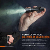 Fenix PD32R USB-C Rechargeable LED Flashlight - 1400 Lumens - Luminus SFT40 - Includes 1 x 3.6V 3400mAh 18650